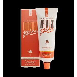 Vacation Brand Orange Gelee Sunscreen Gel SPF 30 Broad Spectrum 3.12 oz 88g NIB